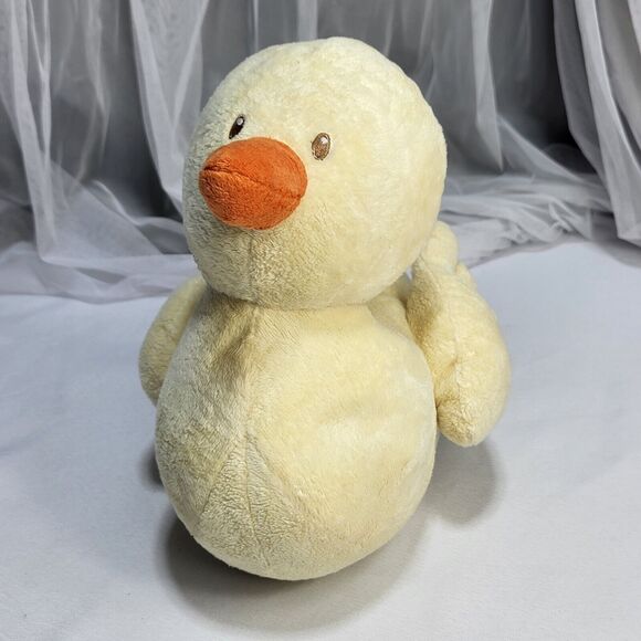 Baby Gund 9" Webber Yellow Duck Stuffed Animal Plush Nursery Time Lovey - Picture 2 of 10